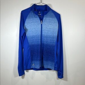 Adidas Blue Ombre Full-Zip Jacket